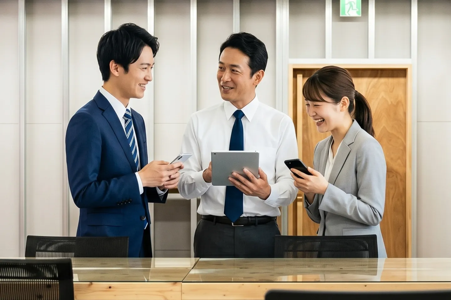 サービスを運用する社員