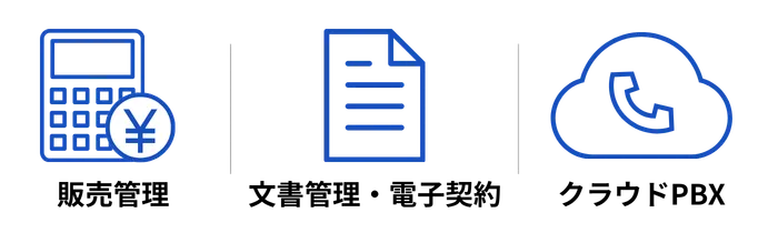 販売管理 文書管理 クラウドPBX