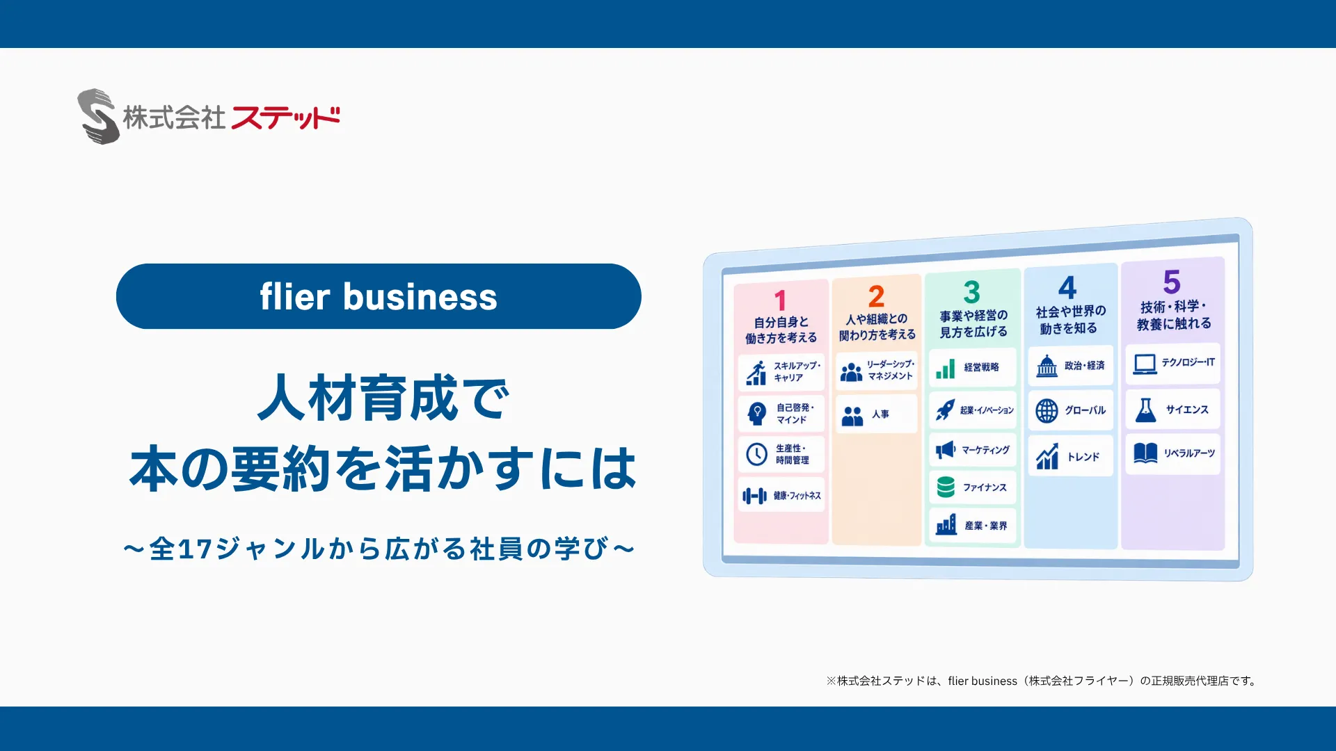 flier business｜人材育成で本の要約を活かすには